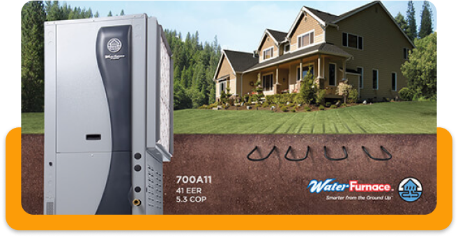 geothermal water furnace