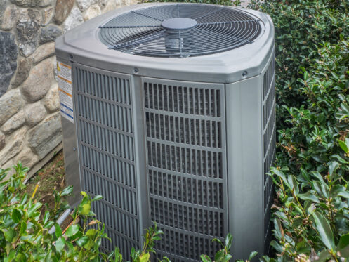 An AC unit outside a La Plata, MD home